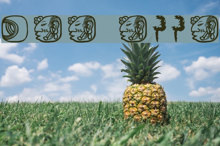Maya Allstars Font examples