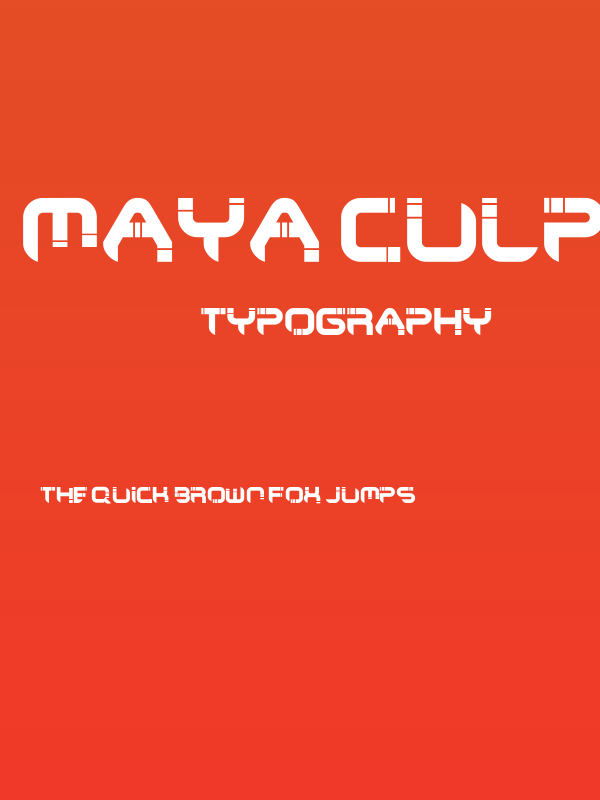 Maya Culpa Poster