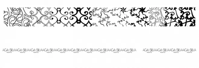 Maya Tiles PROMO フォント その他の文字