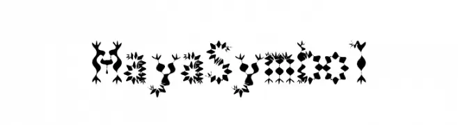 MayaSymbol  font caratteri gratis