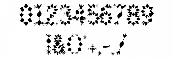 MayaSymbol Font OTHER CHARS