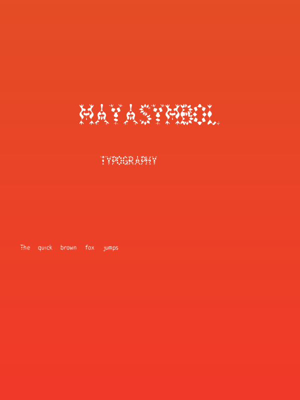 MayaSymbol Poster