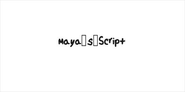 Maya_s_Script Logo