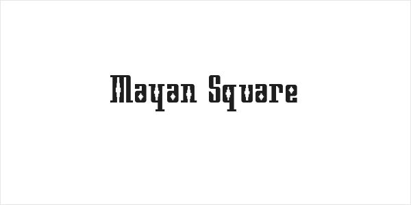 Mayan Square Logo