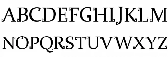 Mayan フォント 大文字