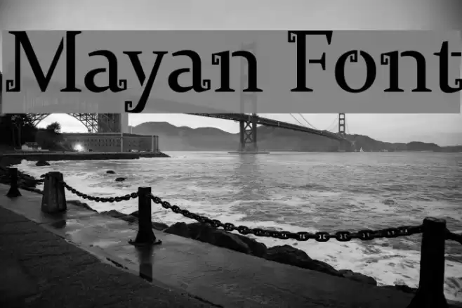 Mayan Font examples