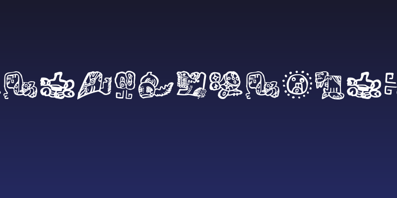 MayanMexicanSymbols Social Header