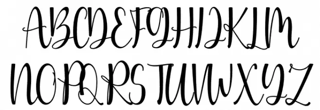 Mayapada Schriftart Groß