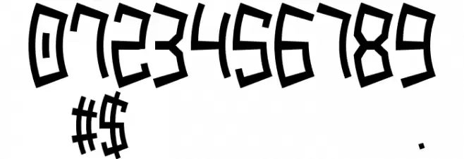 Mayapan Font OTHER CHARS