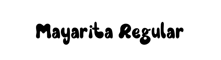 Mayarita Regular  Frei Schriftart Herunterladen