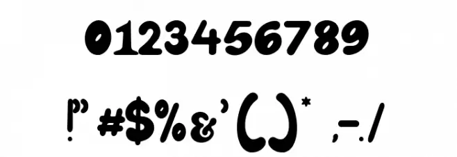Mayarita Regular Font OTHER CHARS