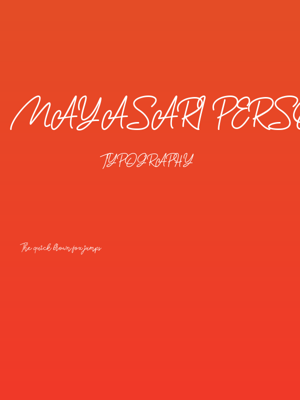 Mayasari Personal Use Only Poster