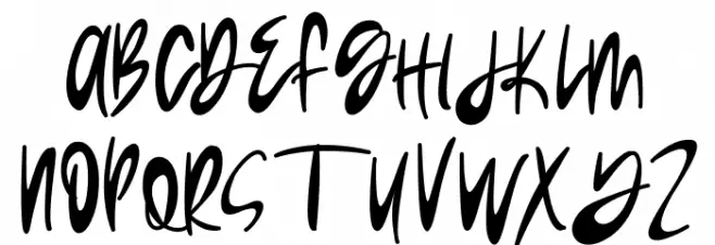 Mayasi FREE Polices MAJUSCULES