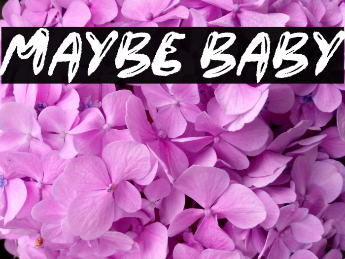 Maybe Baby Example 3