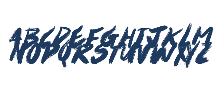 Maybe Brush Lowercase