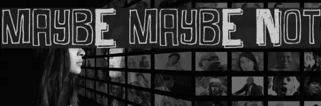 Maybe Maybe Not Font examples