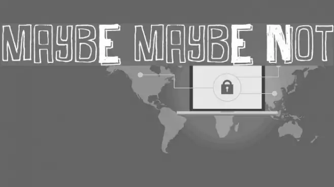 Maybe Maybe Not Font examples