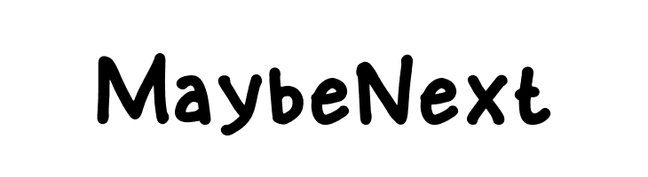 Maybe Next  لخطوط تنزيل
