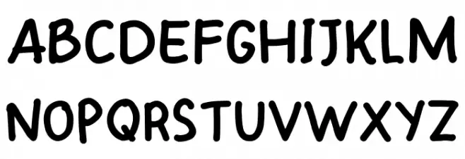 Maybe Next Шрифта ВЕРХНИЙ