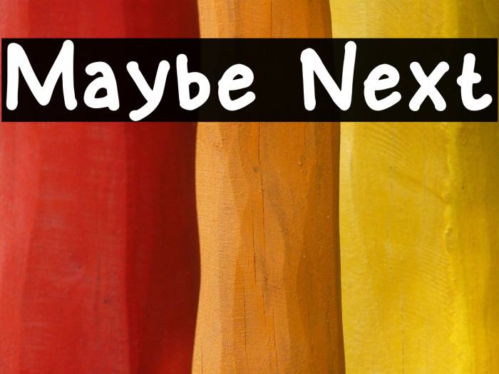 Maybe Next Example 3