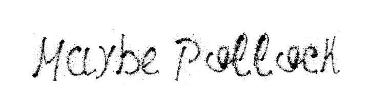 Maybe Pollock  Descarca Fonturi Gratis