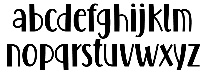 Maybe Yes Font LOWERCASE