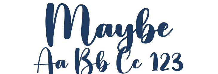Maybe Font Preview