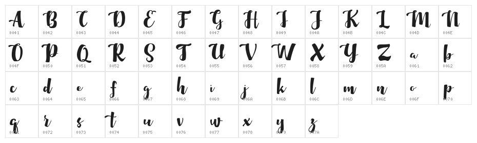 Maybelin FREE Character Map