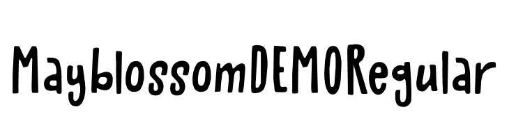 Mayblossom DEMO Regular  لخطوط تنزيل