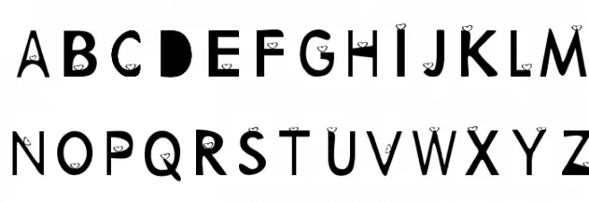Maydana Ika Putri 字体 大写