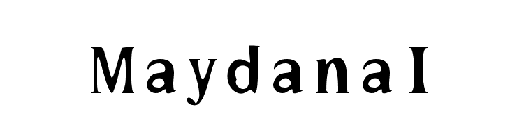 MaydanaI  नि: शुल्क फ़ॉन्ट्स डाउनलोड