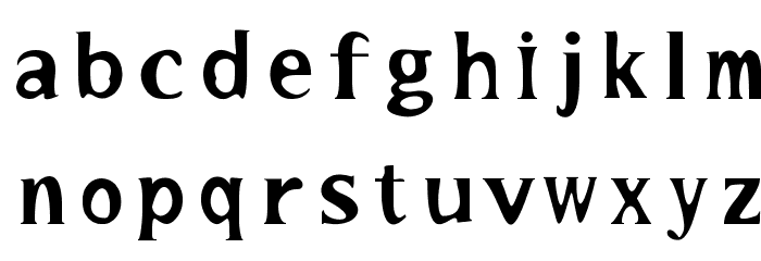 MaydanaI Font LOWERCASE