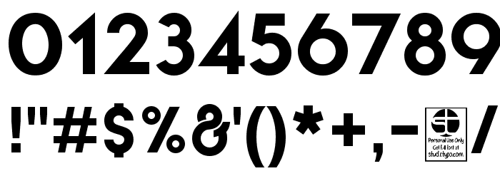Mayeka Bold Demo Font OTHER CHARS