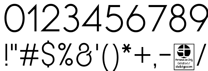 Mayeka Light Demo Font OTHER CHARS