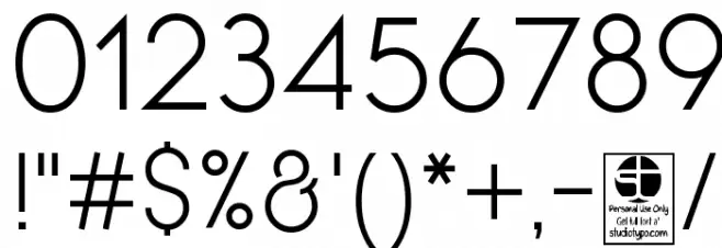 Mayeka Light Demo Font OTHER CHARS