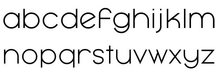 Mayeka Light Demo Font LOWERCASE