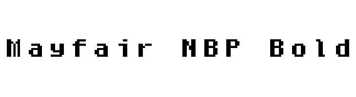 Mayfair NBP Bold  Frei Schriftart Herunterladen