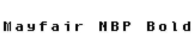 Mayfair NBP Bold  नि: शुल्क फ़ॉन्ट्स डाउनलोड