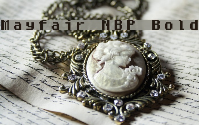 Mayfair NBP Bold Font examples