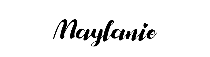 Maylanie  Frei Schriftart Herunterladen