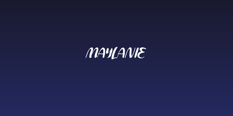 Maylanie Social Header