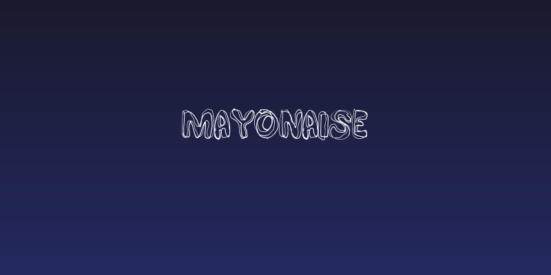 Mayonaise Social Header