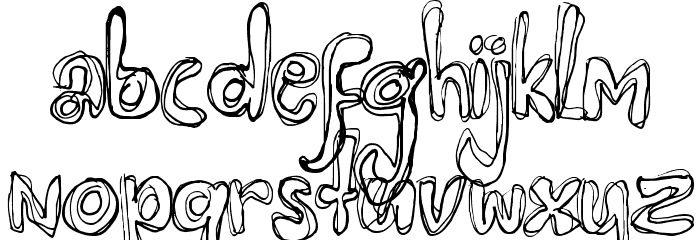 Mayonaise Font LOWERCASE