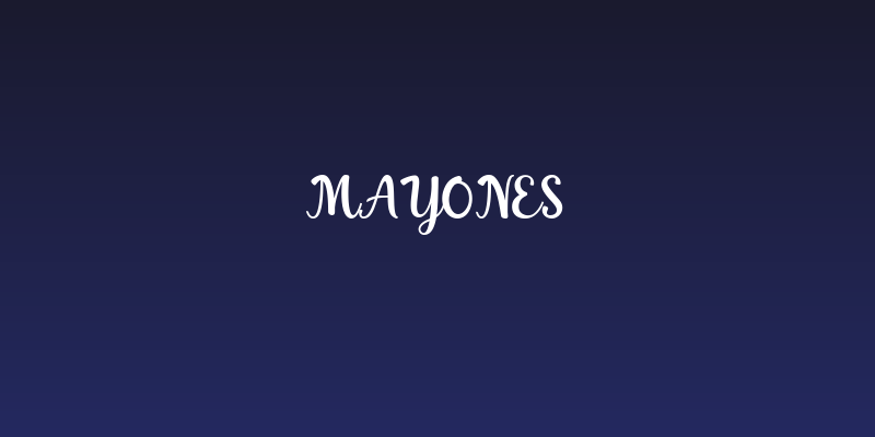 Mayones Social Header