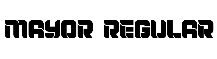 Mayor Regular  Frei Schriftart Herunterladen