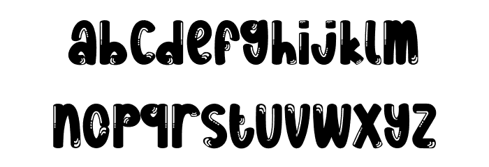 Mayoral Font LOWERCASE