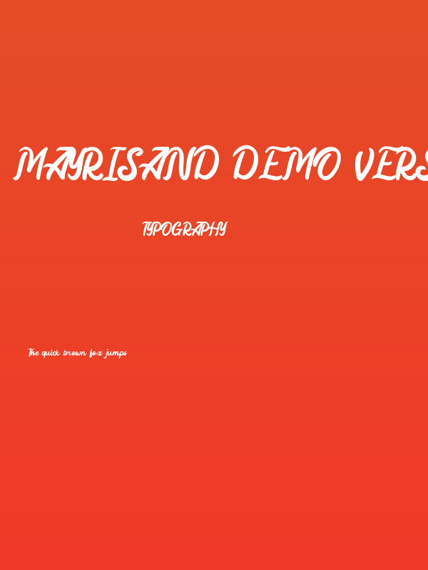 Mayrisand Demo Version Poster