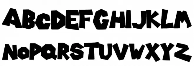 Mayro Kart Retro Regular Шрифта строчной