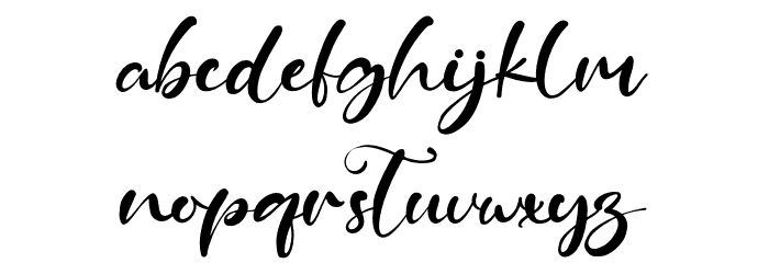 Maystone Font LOWERCASE