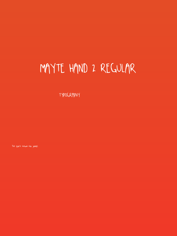 Mayte Hand 2 Regular Poster